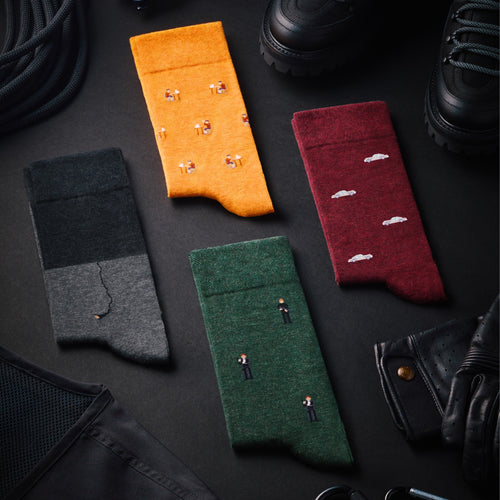 007Store James Bond Four Sock Giftbox - GoldenEye Edition - By The London Sock Exchange