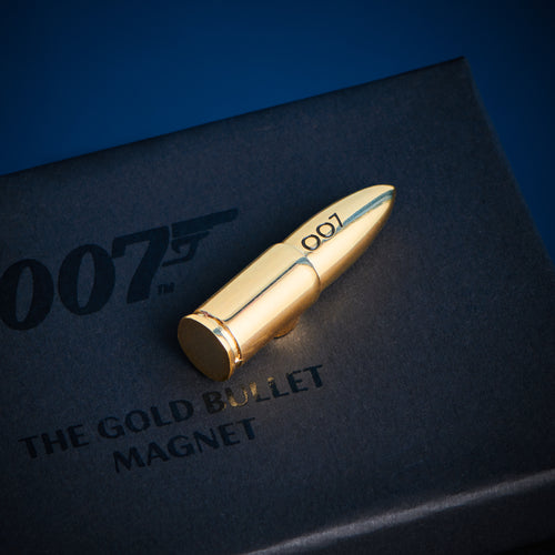 007Store James Bond Gold Bullet Magnet