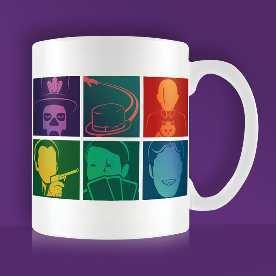 007Store James Bond Graphic Villains Bone China Mug