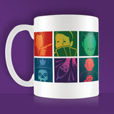 007Store James Bond Graphic Villains Bone China Mug, view 2