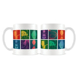 007Store James Bond Graphic Villains Bone China Mug, view 3