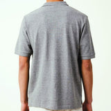 007Store James Bond 007 Embroidered Cotton Polo Shirt - Grey Marl Edition, view 4