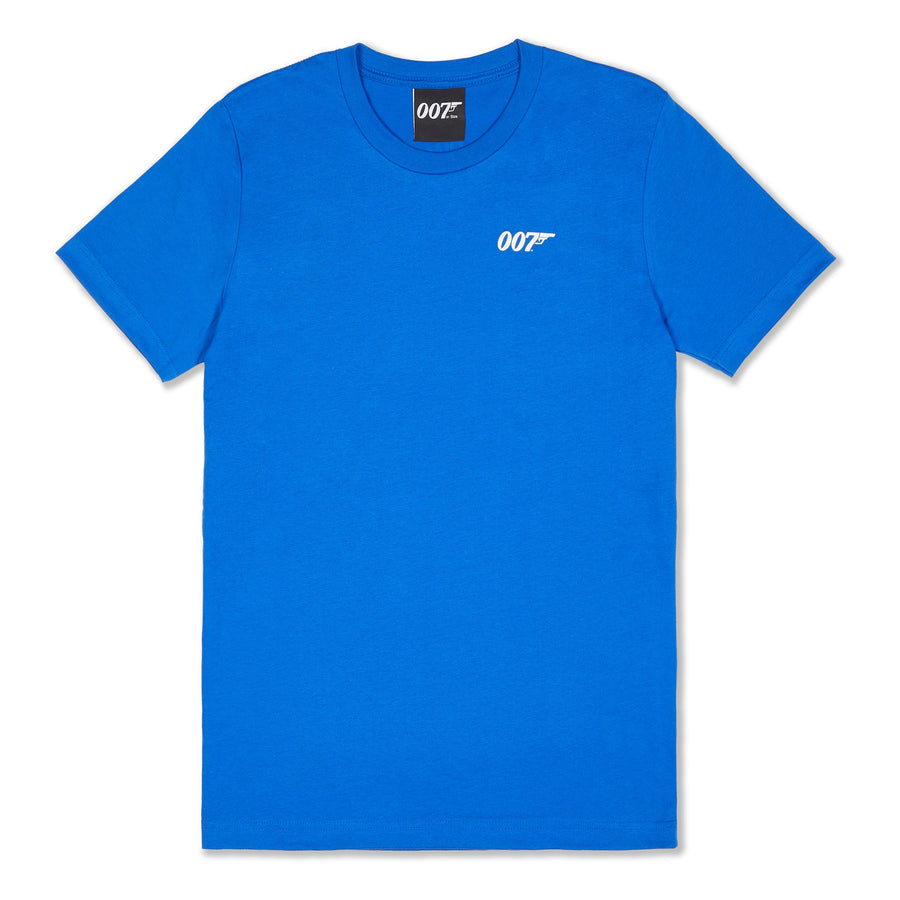 007Store James Bond In The USA Blue T-Shirt (Outlet Item)