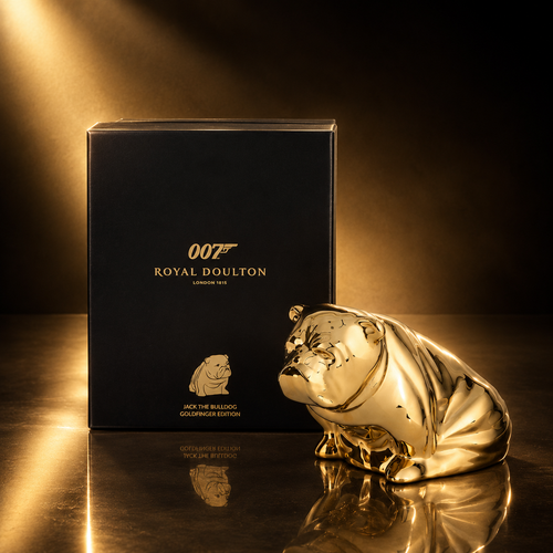 007Store James Bond Jack the Bulldog Model - Goldfinger Edition - By Royal Doulton