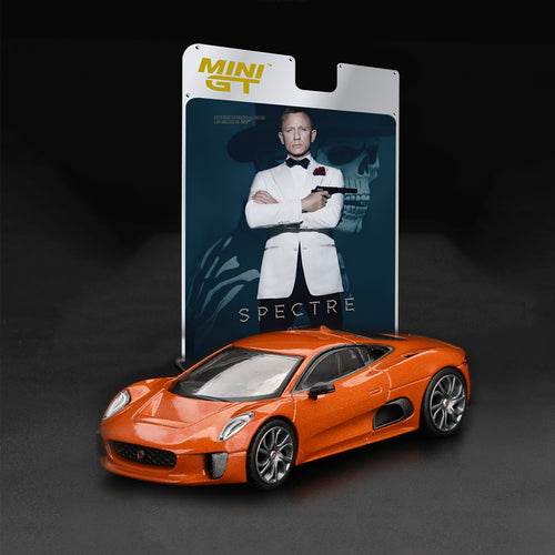 007Store James Bond Jaguar C-X75 - Spectre Edition - By MINI GT