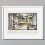 007Store James Bond Ken Adam Casino Art Print - Dr. No Numbered Edition (Unframed), view 3