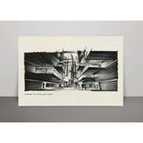 007Store James Bond Ken Adam Space Shuttle Art Print - Moonraker Numbered Edition (Unframed), view 3
