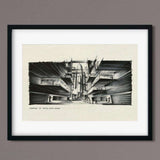 007Store James Bond Ken Adam Space Shuttle Art Print - Moonraker Numbered Edition (Unframed), view 4