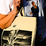 007Store James Bond Ken Adam Moonraker Art Tote Bag (Outlet Item), view 3