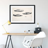 007Store James Bond Ken Adam Lotus Esprit Art Print - The Spy Who Loved Me Numbered Edition (Unframed), view 4
