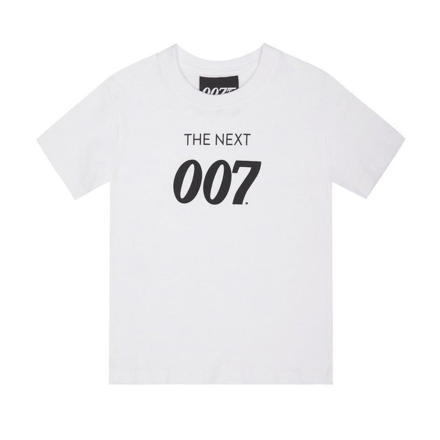 007Store James Bond Kid/Teen The Next 007 T-Shirt - White Edition