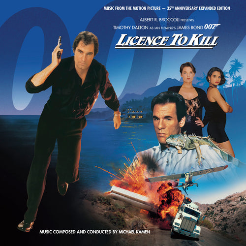 007Store James Bond Licence To Kill Soundtrack Double CD Set - 35th Anniversary Expanded Remastered Edition