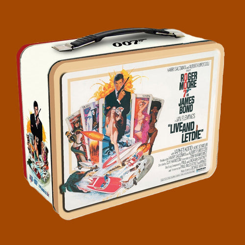 007Store James Bond Live And Let Die Tin Tote Lunch Box