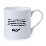 007Store James Bond Martini Quote Bone China Mug, view 2