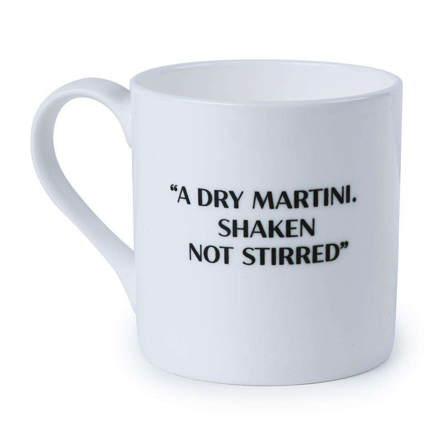 007Store James Bond Martini Quote Bone China Mug