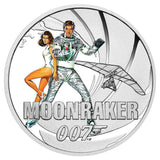 007Store James Bond Moonraker 1/2 oz Silver Proof Coin - By The Perth Mint, view 5