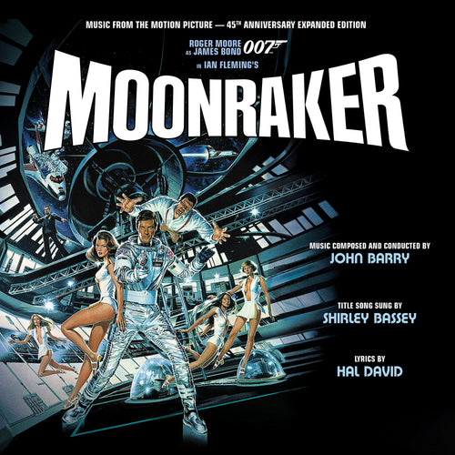 007Store James Bond Moonraker Soundtrack Double CD Set - 45th Anniversary Expanded Remastered Edition