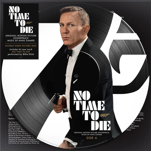 007Store James Bond No Time To Die Soundtrack 12" Vinyl LP