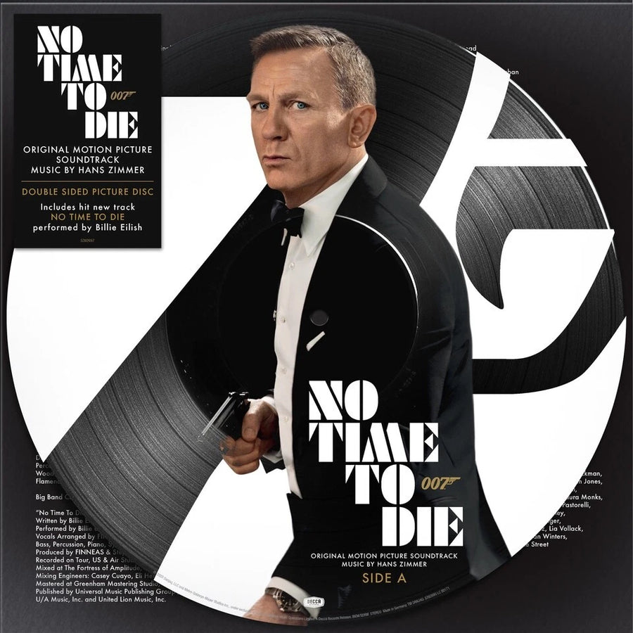 007Store James Bond No Time To Die Soundtrack 12" Vinyl LP