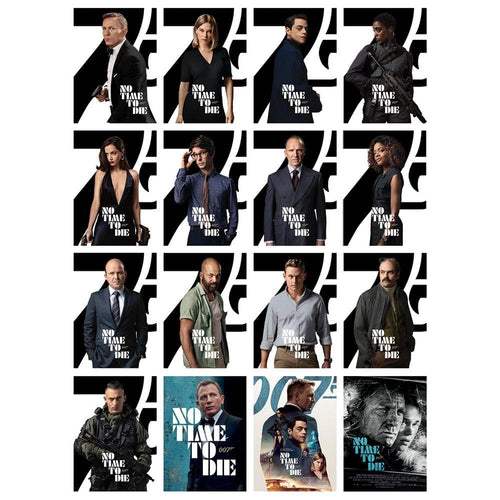 007Store James Bond No Time To Die 16-Piece Postcard Set (Outlet Item)