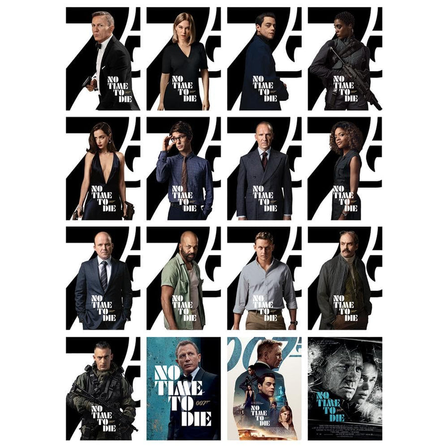 007Store James Bond No Time To Die 16-Piece Postcard Set (Outlet Item)