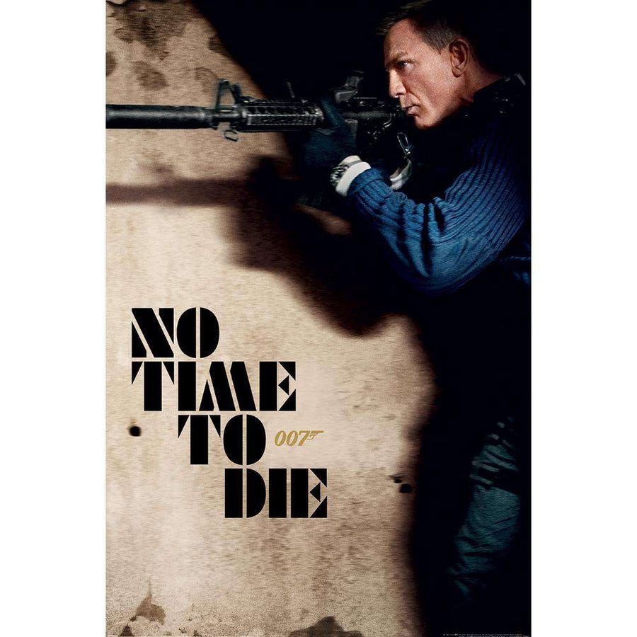 007Store James Bond No Time To Die Action Poster