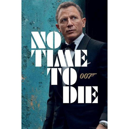 007Store James Bond No Time To Die Poster - Tuxedo Edition