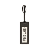 007Store James Bond Leather UK Number Plate Bag Charm - Goldfinger Edition - By Globe-Trotter, view 4