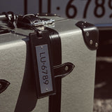 007Store James Bond Number Plate Bag Charm Set - Goldfinger Edition - By Globe-Trotter, view 2