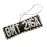 007Store James Bond Number Plate Tree Decoration, view 5