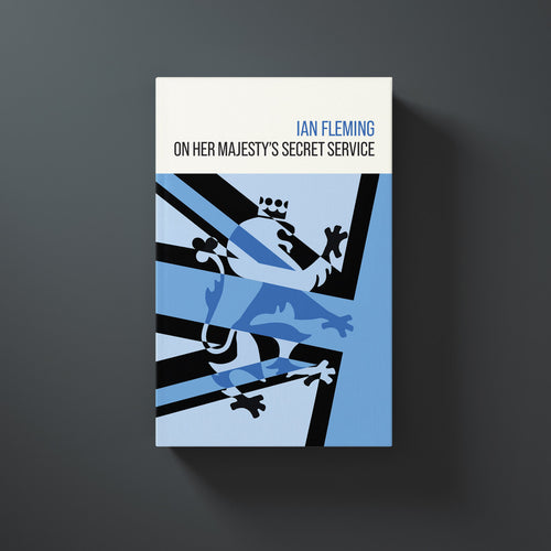 007Store James Bond On Her Majesty's Secret Service Hardback Book - By Ian Fleming