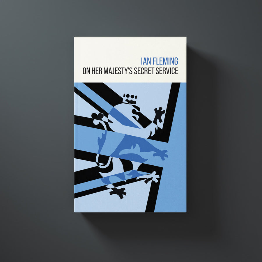 007Store James Bond On Her Majesty's Secret Service Hardback Book - By Ian Fleming