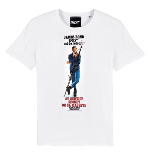 007Store James Bond On Her Majesty's Secret Service Poster T-Shirt