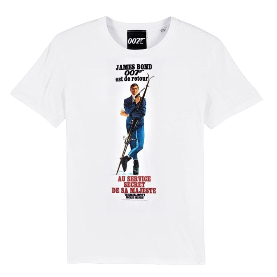 007Store James Bond On Her Majesty's Secret Service Poster T-Shirt