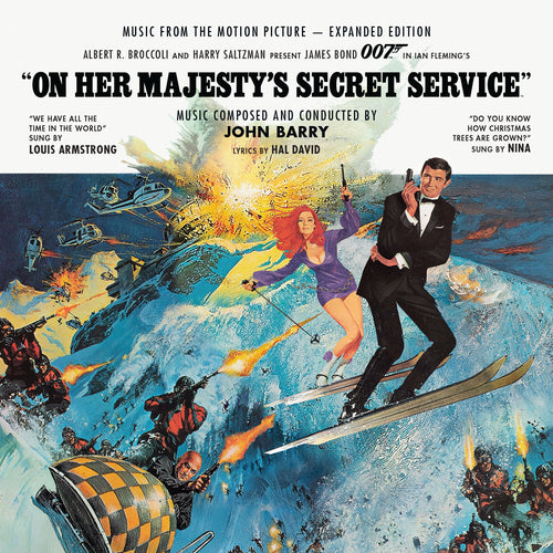 007Store James Bond On Her Majesty's Secret Service Soundtrack Double CD Set - Expanded Remastered Edition