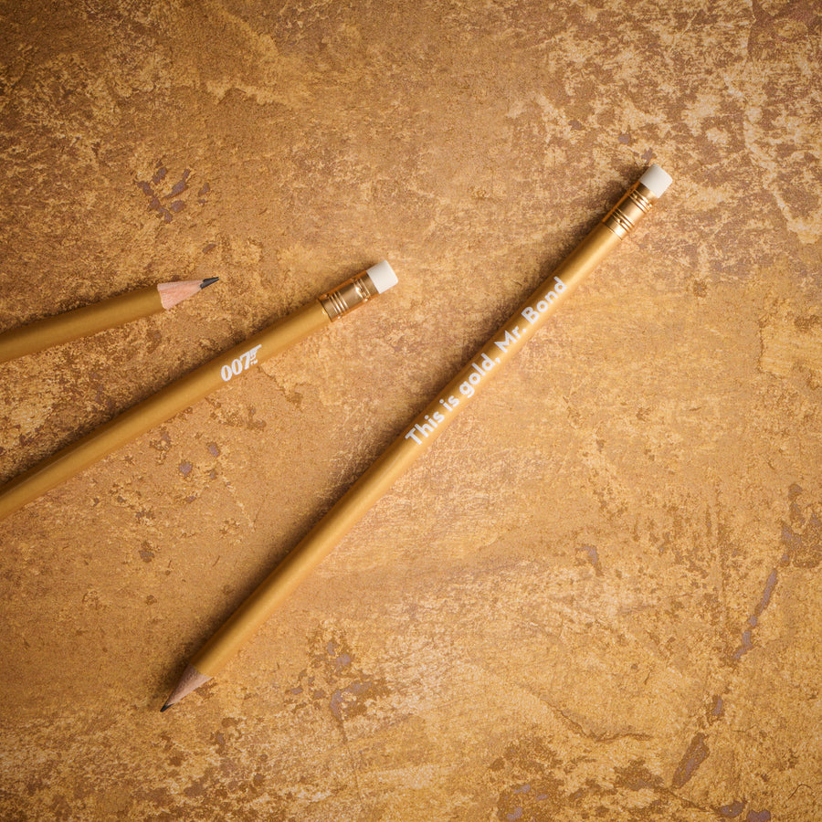 007Store James Bond Pencil - Goldfinger Edition