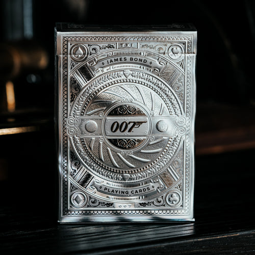 007Store James Bond Playing Cards - Silver Edition - By theory11