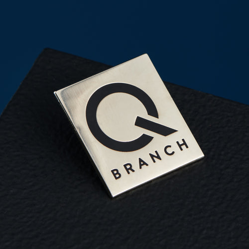 007Store James Bond Q Branch Pin Badge