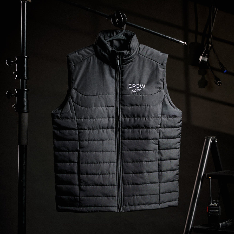 007Store James Bond Quilted Gilet - 007 Crew Edition