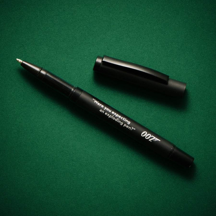 007Store James Bond Quote Rollerball Pen