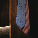 007Store James Bond Stripe Silk Tie - Die Another Day Edition - By Turnbull & Asser, view 4
