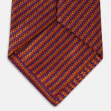 007Store James Bond Stripe Silk Tie - Die Another Day Edition - By Turnbull & Asser, view 6