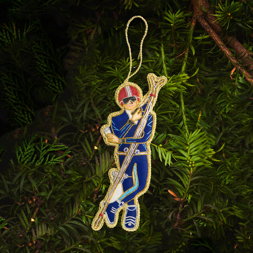 007Store James Bond Skier Tree Decoration