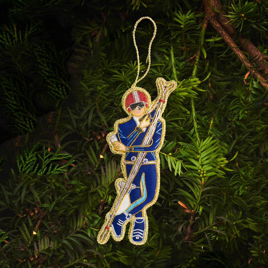 007Store James Bond Skier Tree Decoration