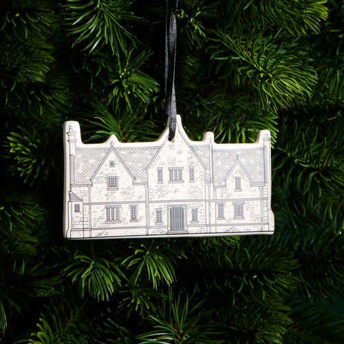 007Store James Bond Skyfall Lodge Ceramic Tree Decoration