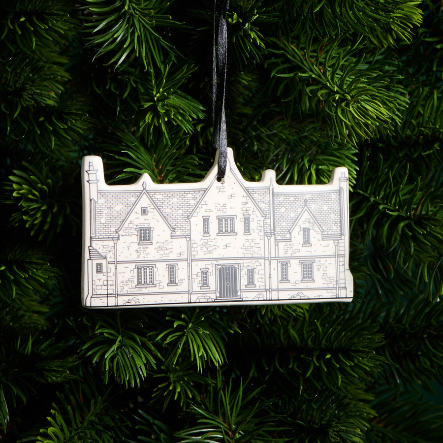 007Store James Bond Skyfall Lodge Ceramic Tree Decoration