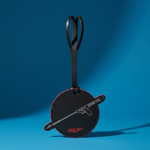 007Store James Bond Spear Gun Bag Charm - Thunderball Edition - By Globe-Trotter