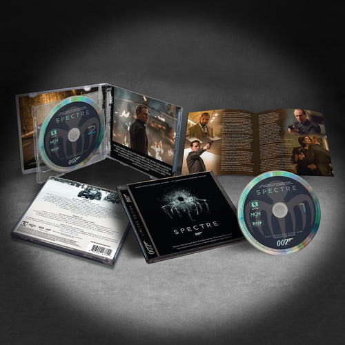 007Store James Bond Spectre Soundtrack Double CD Set - 10th Anniversary Expanded Remastered Edition