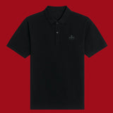 007Store James Bond SPECTRE Symbol Embroidered Cotton Polo Shirt, view 3