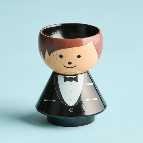007Store The James Egg Cup - Black Dinner Suit Edition